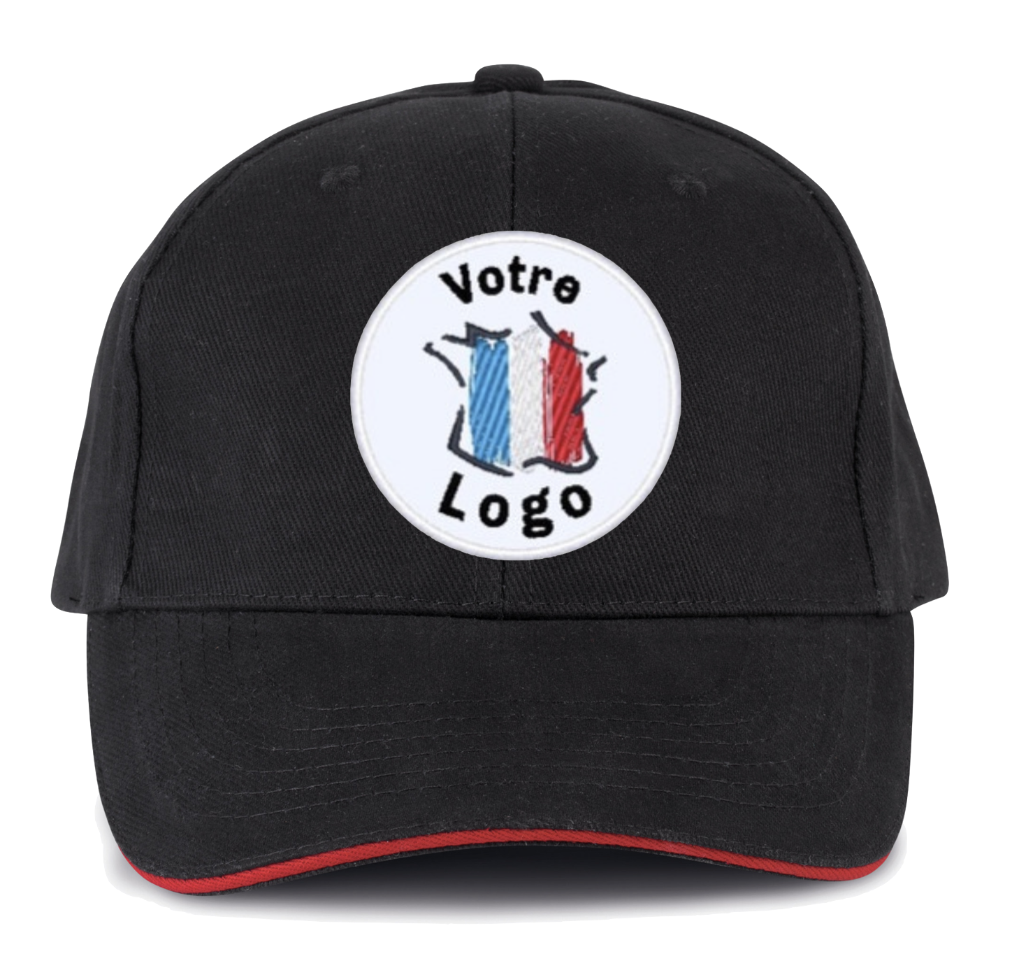 votre logo brodé sur casquettes